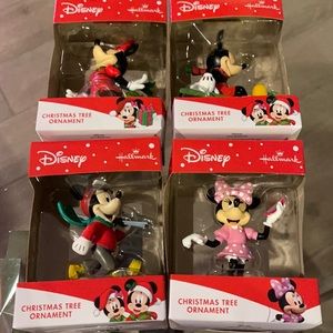 Disney Junior Hallmark Christmas Ornaments Set of 4